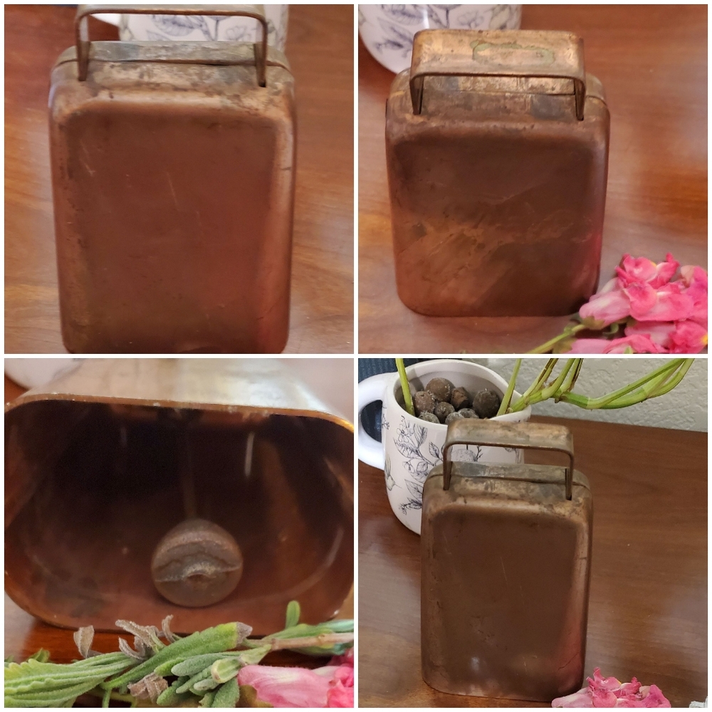 Vintage Bronze Cow Bell